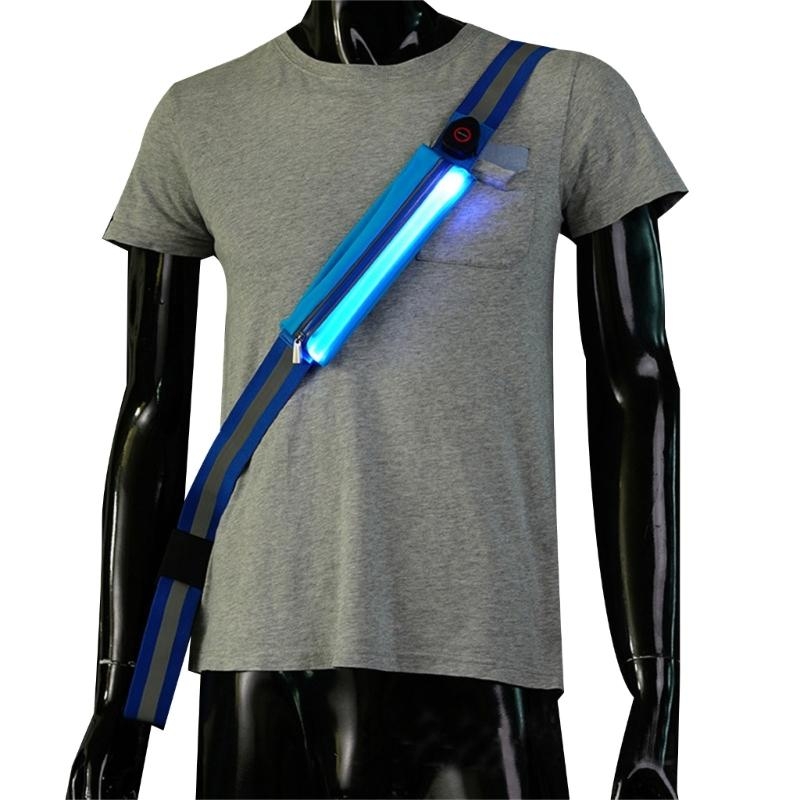 High And Running Gear - T3LB High Visibility LED Reflective Belt