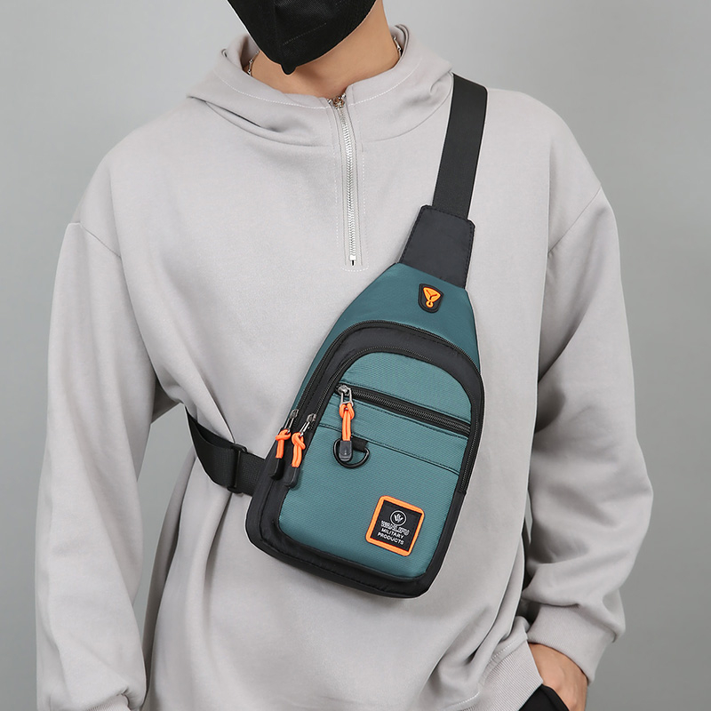 Running Gear Backpack - Casual Men Chest Bag Nylon Small