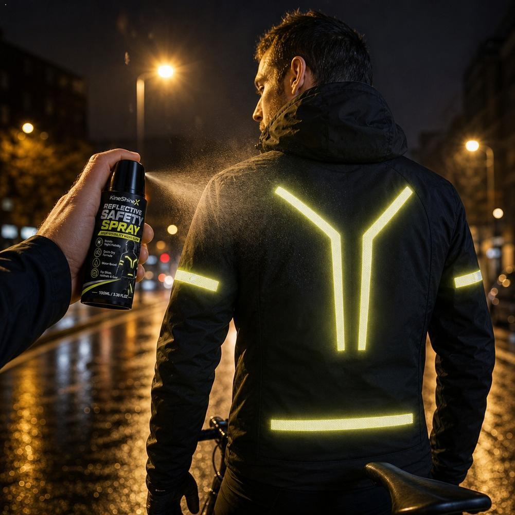 High And Running Gear - Night Reflective Safety Spray High Visibility