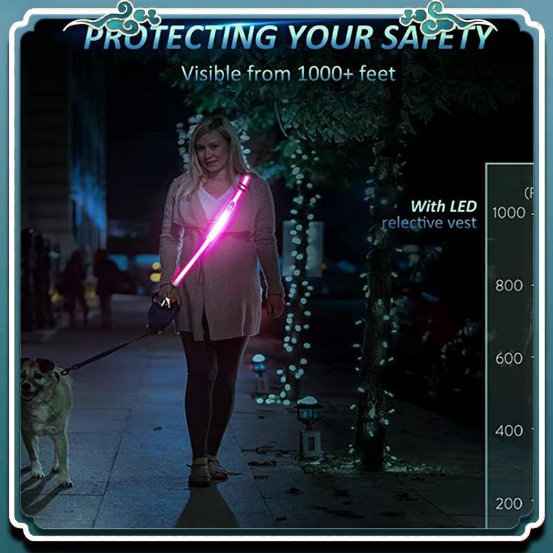 Reliable LED Reflective Belt W - Running Gear At Night recension och pris
