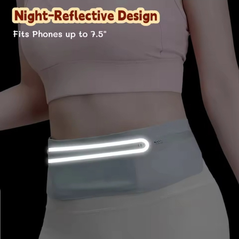 3 Pockets Reflective Running B - Running Gear Backpack recension och pris