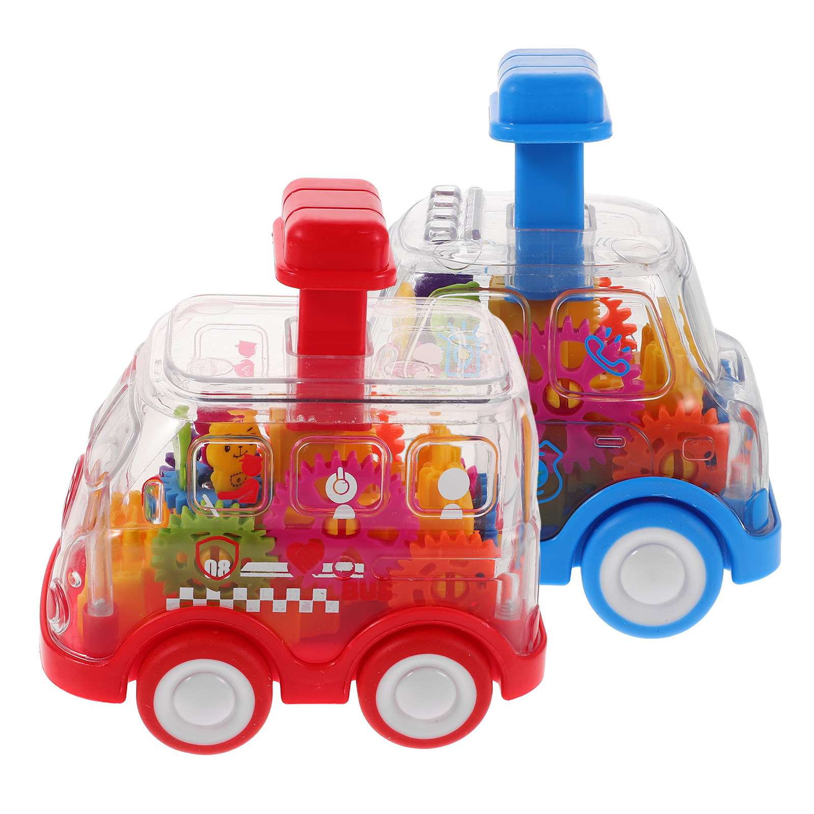 2Pcs Kids Gear Car Push Transp - Running Gear Design recension och pris