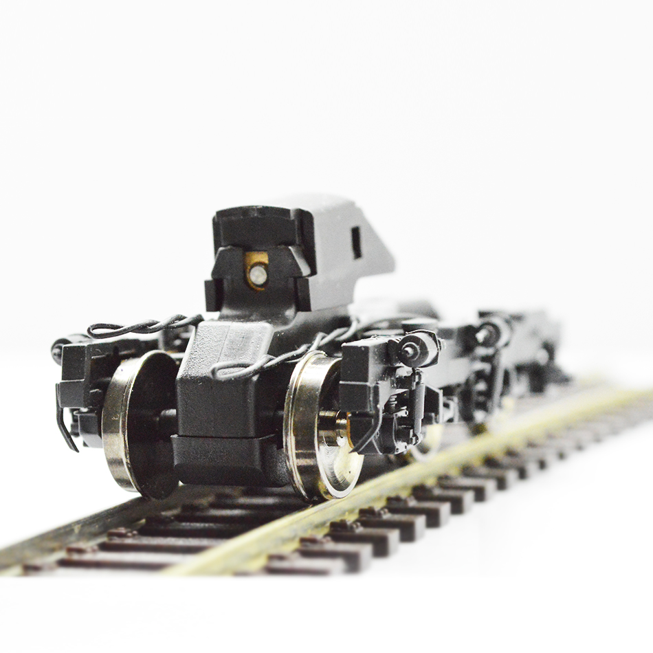 Model Train Powered Bogie Asse - Running Gear Locomotive recension och pris