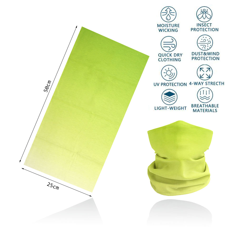 Green Face Bandanas Cover Hiki - Running Gear Parts recension och pris