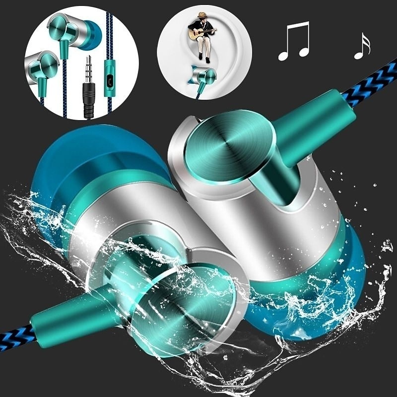 Wired Earphones In-Ear Headset - Running Gear Design recension och pris
