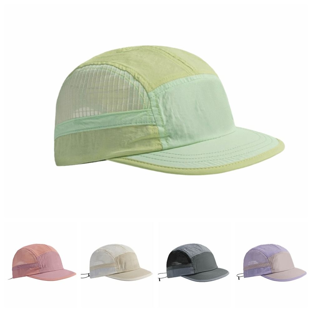 Color-Blocked Quick-drying Bas - Running Cap Mesh recension och pris