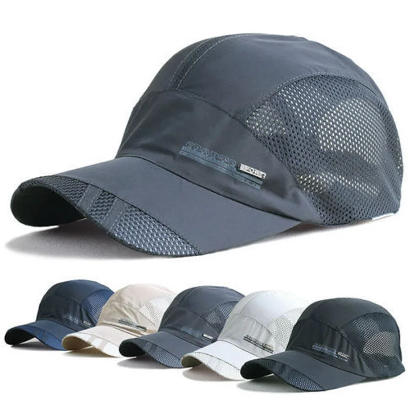 Adjustable Quick Dry Braethabl - Running Cap Mesh recension och pris