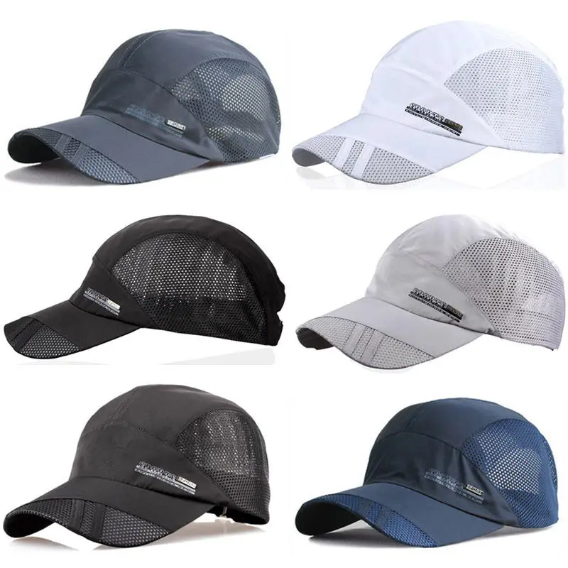 Adjustable Quick Dry Braethabl - Running Cap Mesh recension och pris