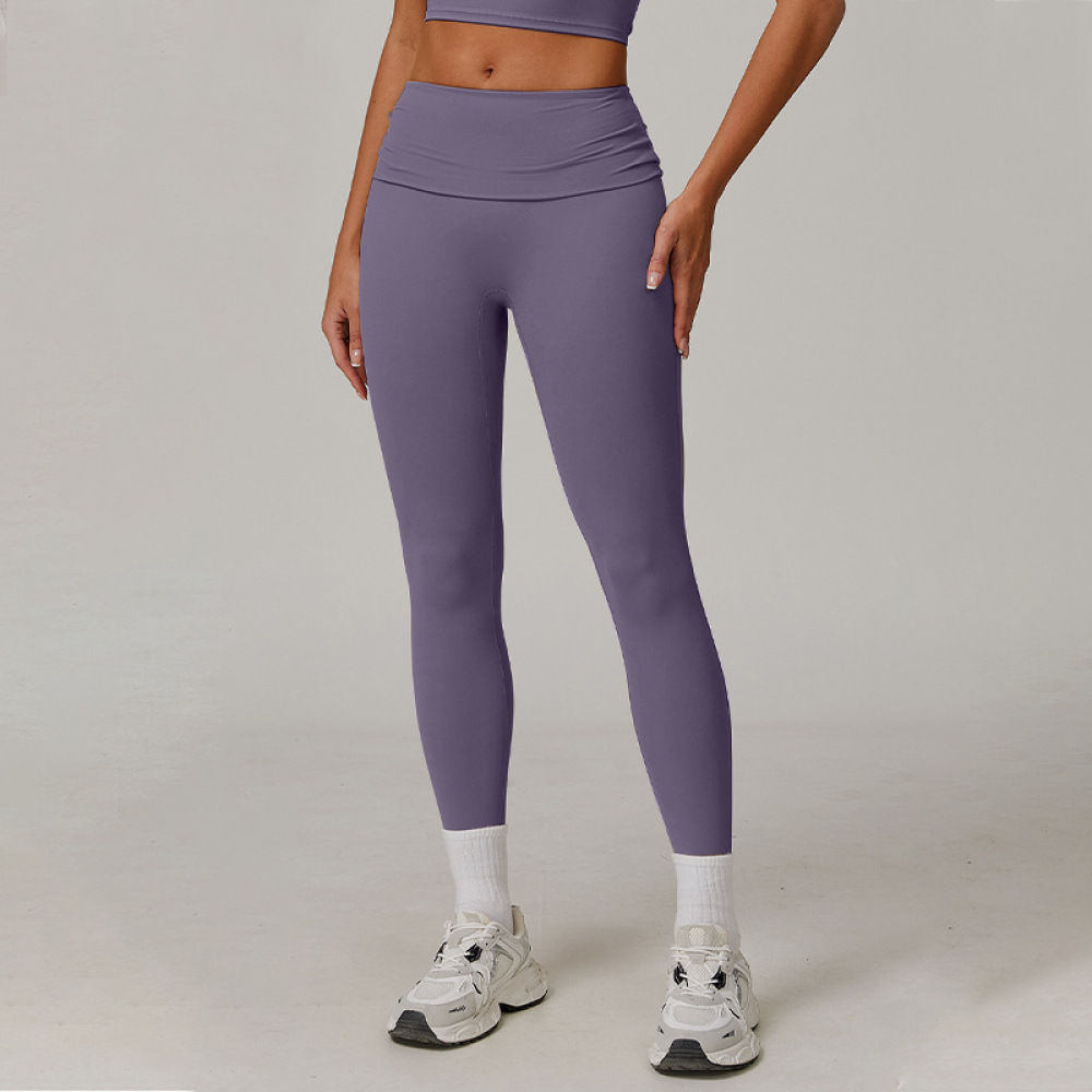 Athletic Yoga Pants Women Fold - High And Running Gear recension och pris