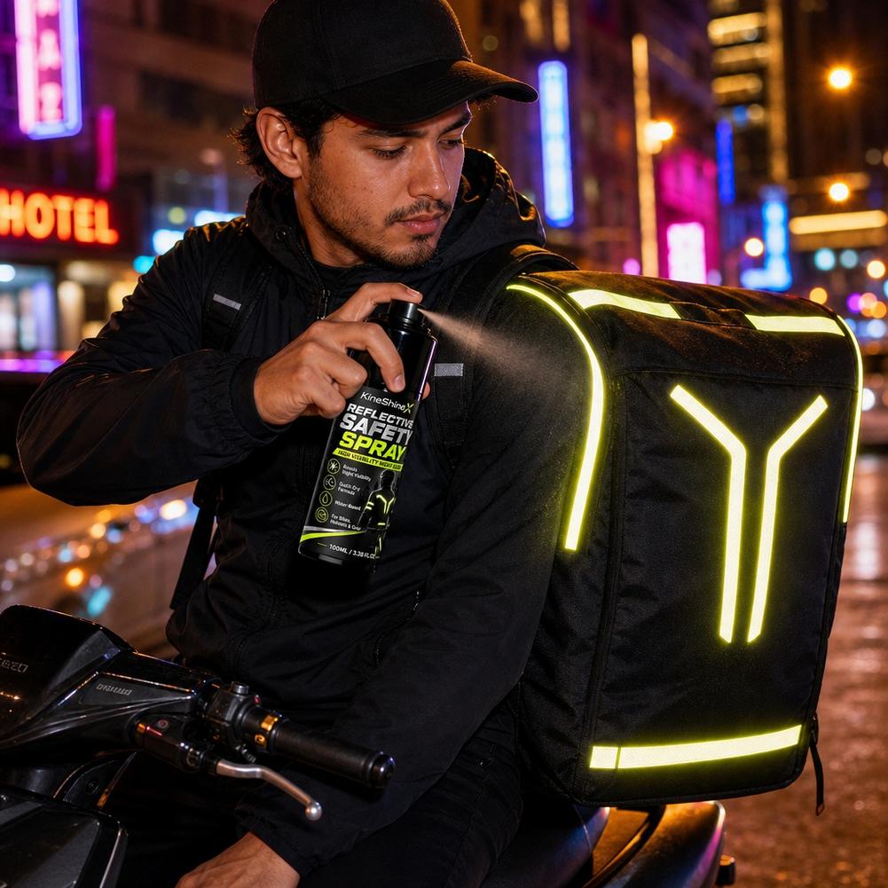Night Reflective Safety Spray  - High And Running Gear recension och pris