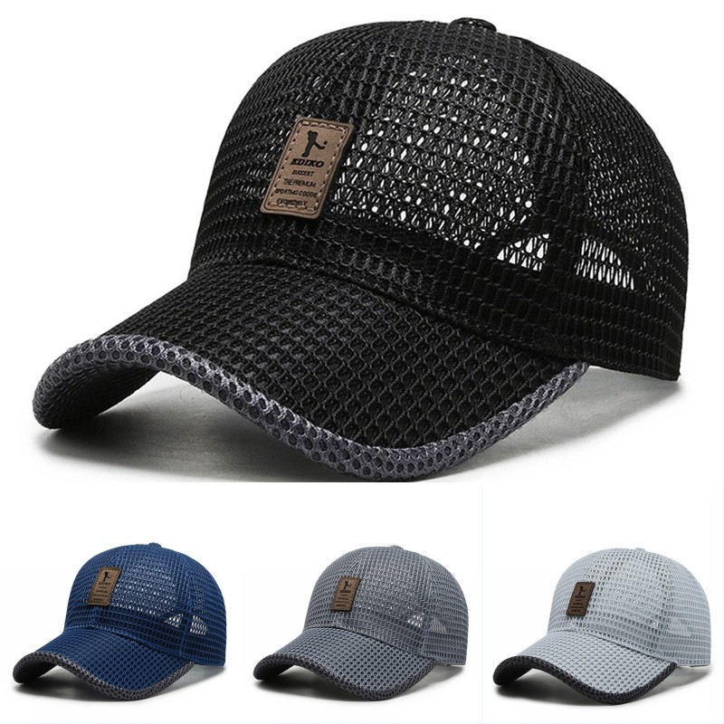 Letter Printed Quick Drying Ru - Running Cap Mesh recension och pris