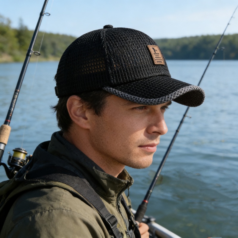 Letter Printed Quick Drying Ru - Running Cap Mesh recension och pris