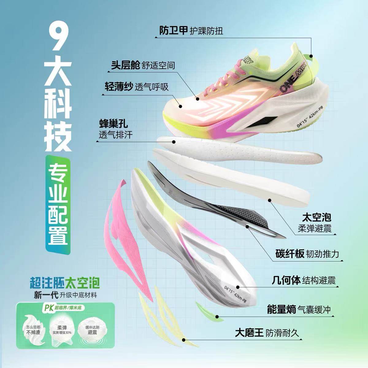 OneMix Women's Carbon-Plated M - Running Shoe Carbon recension och pris