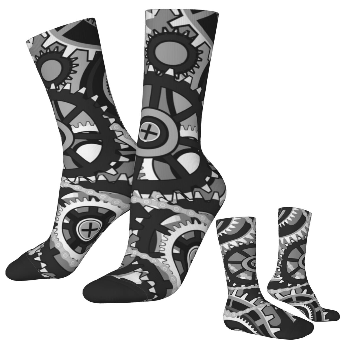 Gears Vintage Wheels Stockings - Running Gear Design recension och pris
